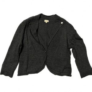 Women’s Cremieux Gray Crop Sweater size L